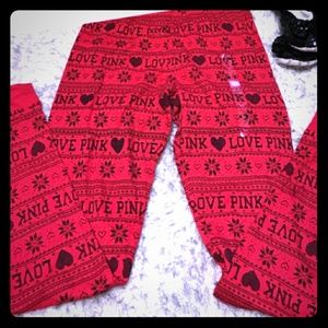 Pink Victoria's secret pajama pants